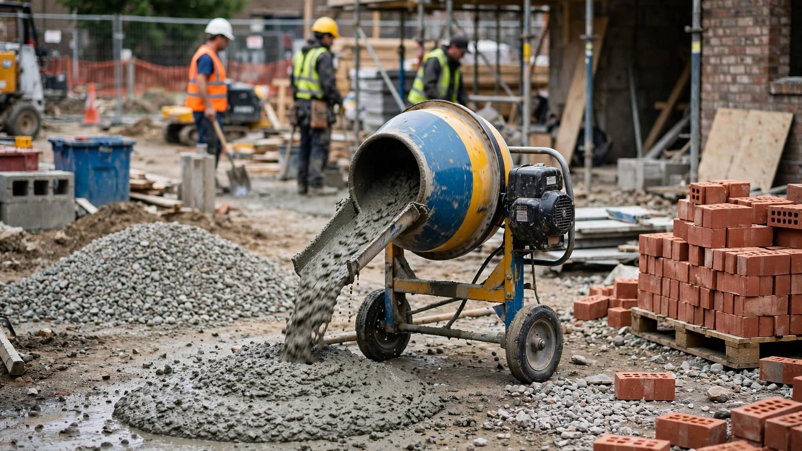 Compact Cement Mixer 