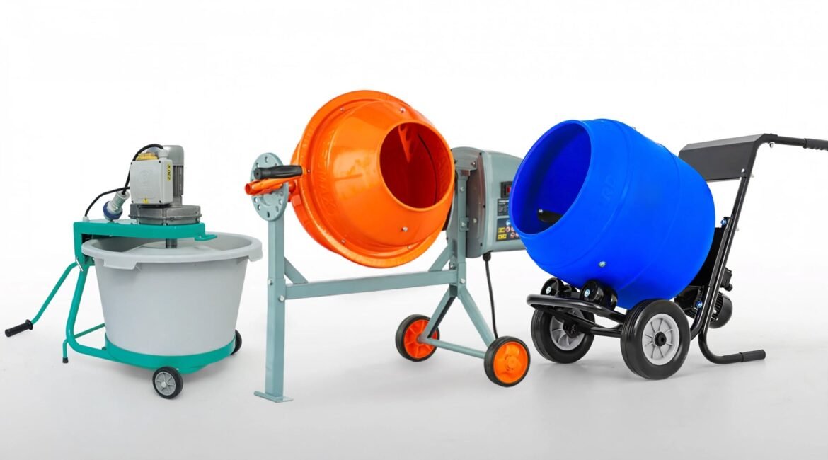portable Compact Cement Mixer